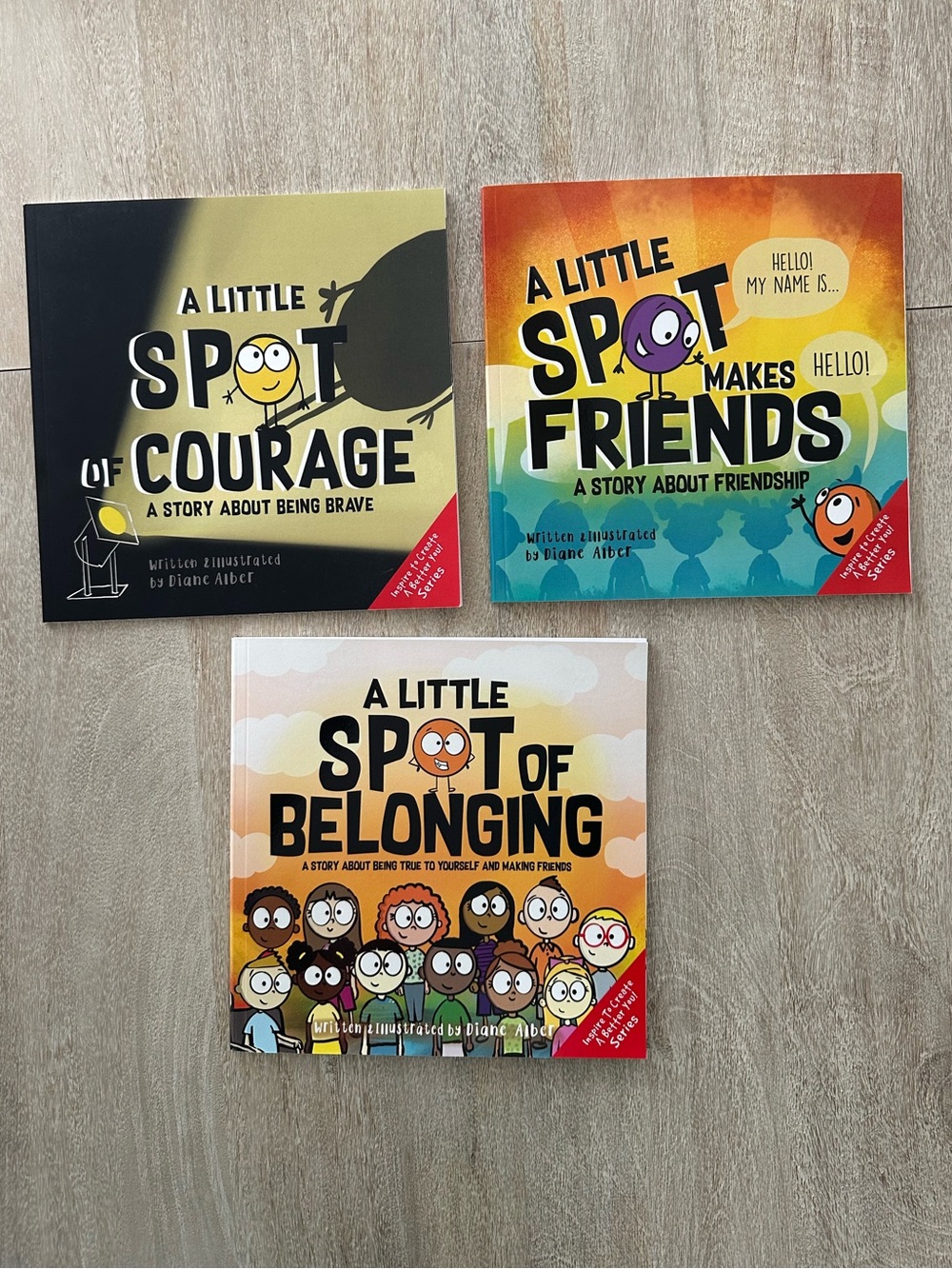 A Little SPOT Books Bundle of 3 – Brand New – Diane Alber